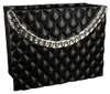 GILDE Vase Handtasche "Paris" matt schwarz/glänzend Produktbild-Vorschau 1