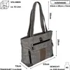 Damen Tasche Schultertasche Shopper Henkeltasche Handtasche Produktbild-Vorschau 2
