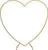 2,1x2m arche de mariage en forme de coeur métal fleurs Voir les images du produit 1