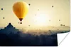MuchoWow® Poster Heißluftballon - Nebel - Myanmar 60x40 cm Produktbild-Vorschau 1