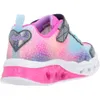 Skechers Flutter Heart Lights Klettschuh Mehrfarbig Produktbild-Vorschau 5