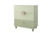 ZEE BAMBI Mint Babybett Set 120x60 cm mit Barriere + Produktbild-Vorschau 5