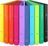 ACROPAQ - 10 x Ringbuch A4 - Schmal, 10 bunte Farben, 2 Produktbild-Vorschau 1