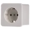 BER AP Schuko 470040 1fach weiss mit Steckklemme Produktbild-Vorschau 2