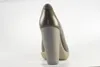 Lacoste Missie Gloss Leder Pumps High Heels braun/grau Produktbild-Vorschau 4