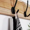 Appendiabiti a parete in teak con doppi ganci Anteprima dell’immagine prodotto 6