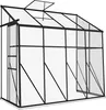 Outsunny Serre adossée, serre de jardin polycarbonate, avec Voir les images du produit 1