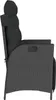 vidaXL Fauteuil de jardin avec repose-pieds 2 pcs. Réglable Voir les images du produit 6