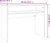 vidaXL Schreibtisch Betongrau 90x50x74 cm Holzwerkstoff Produktbild-Vorschau 7