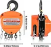 VEVOR Handkette, 2 Tonnen Tragfähigkeit, manueller Produktbild-Vorschau 7