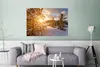 MuchoWow® Poster Eine Winterlandschaft bei Sonnenuntergang Produktbild-Vorschau 4