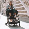 DERYAN Luxe Rolo X2 Dvojitý Kočík - Duo Kočík - Čierna Náhľad obrázku produktu 7