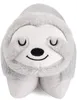A stuffed sloth pillow is shown against a white background. Náhľad obrázku produktu