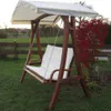 ALEOS. Design Hollywoodschaukel Gartenschaukel Schaukelbank Produktbild-Vorschau 2