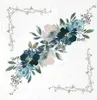 Reispapier-Set, blaue Blumen- ITD 6tlg Produktbild-Vorschau 9