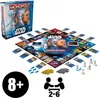 A Star Wars themed Monopoly board game and its box are displayed on a white background. Produktbild-Vorschau