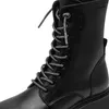 Close-up of a black boot. Produktbild-Vorschau