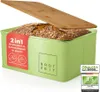 Lumaland Cuisine Portapane Portapane in metallo con Anteprima dell’immagine prodotto 1