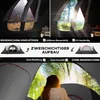 Campingzelt 6-8 Personen, Familienzelt 2 Räume, Tunnelzelt Produktbild-Vorschau 6