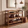 CASARIA® Schuhregal mit 3 Ebenen 85x26x62cm Produktbild-Vorschau 2