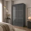 BEAUTYSOFA šatní skříň s posuvnými dveřmi VIVA 120 cm - Náhled obrázku produktu 11