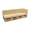 POKAR Coussin pour palette Coussins de palette avec housse Voir les images du produit 1