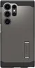 A close-up back view of a phone case with a kickstand. Náhled obrázku produktu