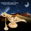 Lampe légendaire creuse sculptée dans le métal Aladdin Voir les images du produit 4