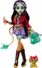 Monster High Jinafire Long Modepuppe mit Haustierhund Produktbild-Vorschau 1