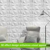 12 Stücke 3D Wall Panels, 3D Optik Diamant, Hochsteifes Produktbild-Vorschau 4