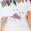 Šablony malování pro děti, 8 kusů sada 15x15 cm domácí Náhled obrázku produktu 3