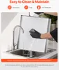 SucceBuy Piastra piatta in acciaio inox per barbecue, Anteprima dell’immagine prodotto 5