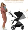 KINDERKRAFT SELECT Passeggino combinato Yoxi 2in1 Nero puro Anteprima dell’immagine prodotto 29