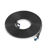 JAMEGA RJ45 LAN Flachkabel, 2 m, Schwarz, Produktbild-Vorschau 2