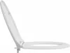 vidaXL Toilettensitz Weiß 47 x 37 x 4 cm Duroplast Produktbild-Vorschau 7