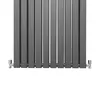 Panelový radiátor antracitovo sivý 1600 mm x 700 mm Náhľad obrázku produktu 5