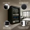 Extralink rackový rozvádzač 19" 12U 600x600 AZH čierny Náhľad obrázku produktu 2