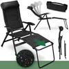 ELONEO Chaise de camping pliante avec repose-jambes Voir les images du produit 3