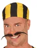 costume da galeotto giallo nero a righe per uomo taglia M - Anteprima dell’immagine prodotto 6
