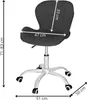 Springos® Bürostuhl Ergonomisch Gepolstert Produktbild-Vorschau 7