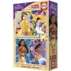 Educa Holzpuzzle Disney Princess Belle und Vaiana 2x25 Produktbild-Vorschau 4