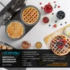Arendo Waffeleisen, Duo-Waffelautomat mit 2x Waffelplatten, Produktbild-Vorschau 5