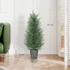HOMCOM 2er Set Künstliche Zypressenbäume groß 90cm Produktbild-Vorschau 3