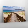 Bild auf Leinwand - Leinwandbild - Ozean Strand Sand Ufer - Produktbild-Vorschau 4