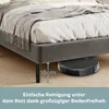 Bett mit Lattenrost, Polsterbett, Bettgestell 160x200 cm, Produktbild-Vorschau 6