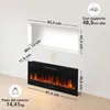KAMINIO Camino elettrico MARLON - Caminetto elettrico Anteprima dell’immagine prodotto 6
