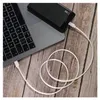 Nabíjecí a datový kabel USB-C 2.0 / USB-C 2.0, 1 m, bílý Náhled obrázku produktu