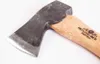 A close-up shot of an axe head and handle. Produktbild-Vorschau