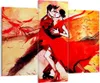 Bild auf Leinwand - Leinwandbild - tanzen sie - 130x100cm - Produktbild-Vorschau 1