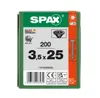 Universalschraube Schwarz BLAX, 3.5mm, x 25 mm, 200 Stk. - Produktbild-Vorschau 8